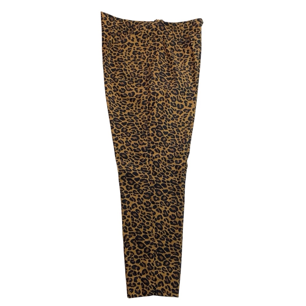 TIME and TRU Leopard Print Ankle Length Pants Sz 18 - Picture 6 of 8